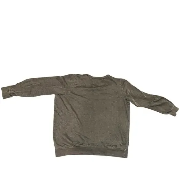 Torrid Metallica Skull Grey Mineral Wash Pullover Sweatshirt Size 1 - Picture 9 of 10